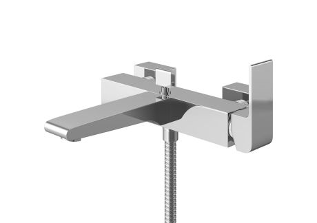 Przejdź do produktu Bateria wannowa Kohlman Saxo QW110S chrom