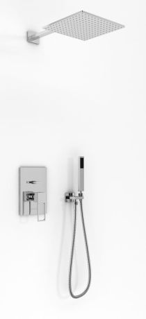 Przejdź do produktu Zestaw prysznicowy z kwadratową deszczownicą 30x30 cm Kohlman Nexen QW210UQ30 chrom