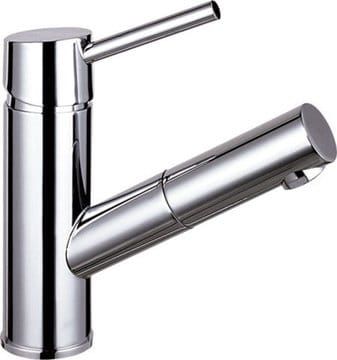 Przejdź do produktu Bateria umywalkowa 18 cm z wyciąganą wylewką Sapho Soliter Paris 1104-05 chrom