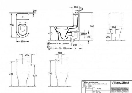 Przejdź do produktu Miska stojąca lejowa Villeroy&Boch Omnia Architectura 56771001