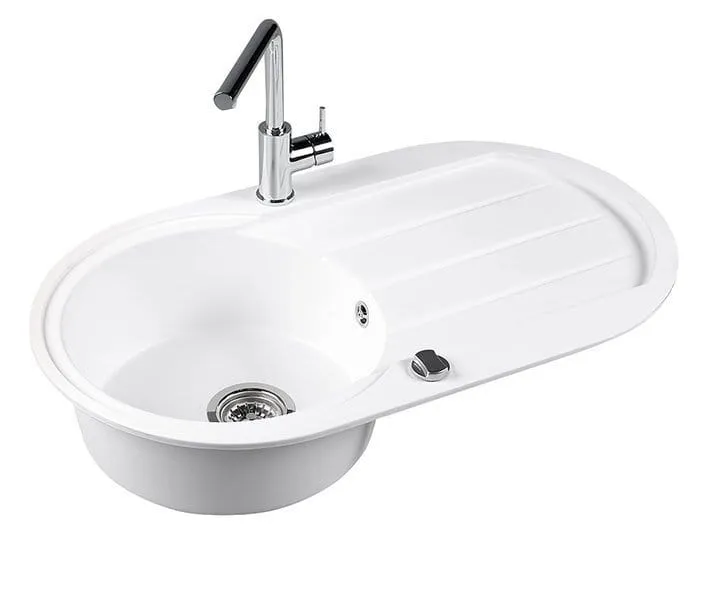 Bateria kuchenna 27 cm z obrotową wylewką Sapho Rhapsody SD330 chrom