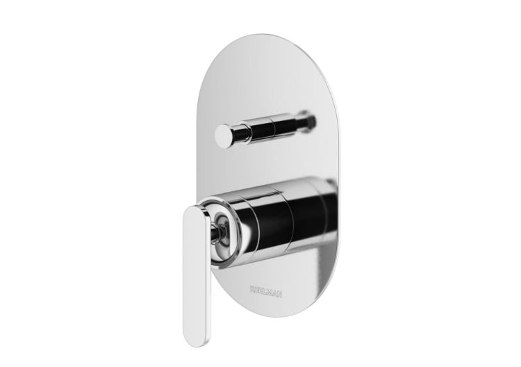 Bateria podtynkowa 2-drożna Kohlman Boxine QW210B chrom