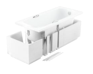 Przejdź do produktu Nośnik styropianowy do wanny prostokątnej 160x75x55cm do zabudowy kaflami Schedpol 1.029-LED 160cm
