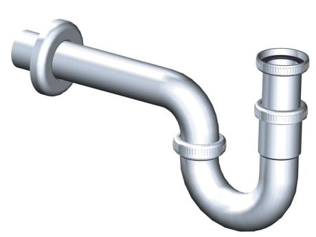 Przejdź do produktu Alca syfon umywalkowy retro metalowy A432 design