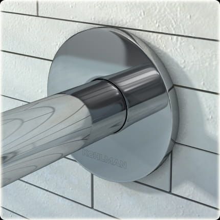 Bateria umywalkowa podtynkowa Kohlman Maxima QB180M chrom