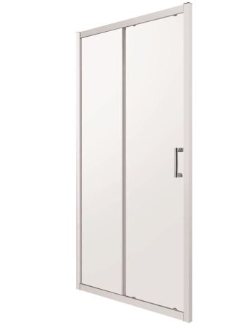 Przejdź do produktu Drzwi prysznicowe wnękowe 120x190 cm przesuwne Kerra Zoom D120 chrom