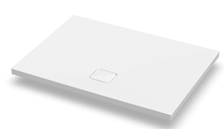 Brodzik prostokątny 100x90cm Riho Basel D005020005 superpłaski, biały