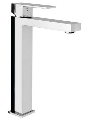Przejdź do produktu Bateria umywalkowa wysoka 28 cm bez korka geometryczna forma Sapho Latus 1102-04 chrom