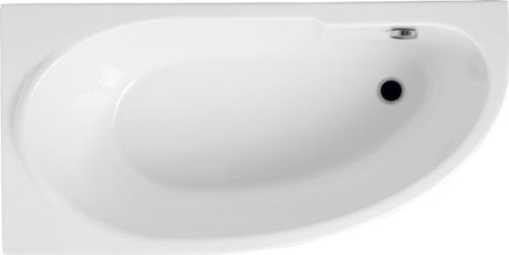 Przejdź do produktu Wanna narożna asymetryczna 140x70 cm Polimat Miki 00372/00362 biały
