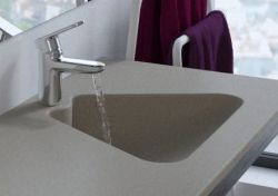 Umywalka Solid Surface na indywidualny wymiar z misą  Delta SOL