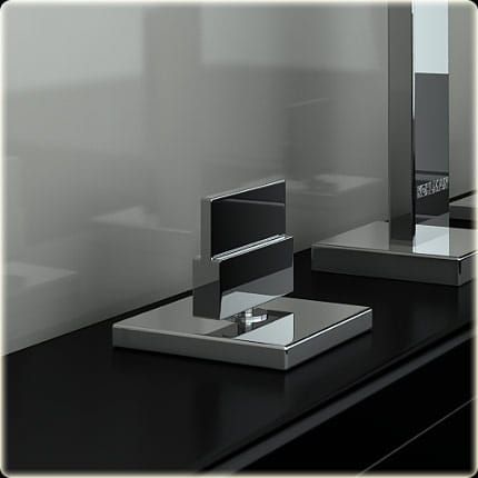 Bateria umywalkowa 3-otworowa Kohlman Axis QB202N chrom 