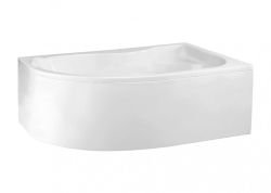 Wanna narożna asymetryczna 160x105 cm Polimat MEGA 00229 