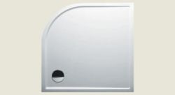 Brodzik półokrągły płaski 90x90x4.5 Riho Zurich D001022005