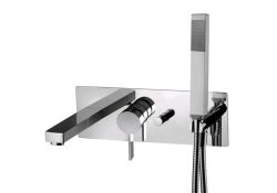 Bateria prysznicowo-wannowa Paffoni Rock RO001CR chrom