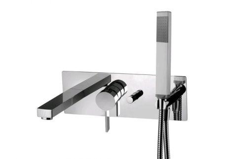 Przejdź do produktu Bateria prysznicowo-wannowa Paffoni Rock RO001CR chrom