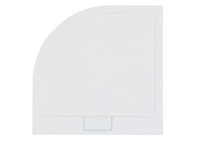 Brodzik półokrągły płaski 80x80x4,5 cm Axim Ultraslim 