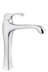 Bateria umywalkowa wysoka z korkiem Emmevi Ares 76006CR