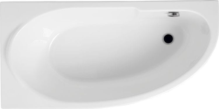 Wanna narożna asymetryczna 145x85 cm Polimat MIKI 00421