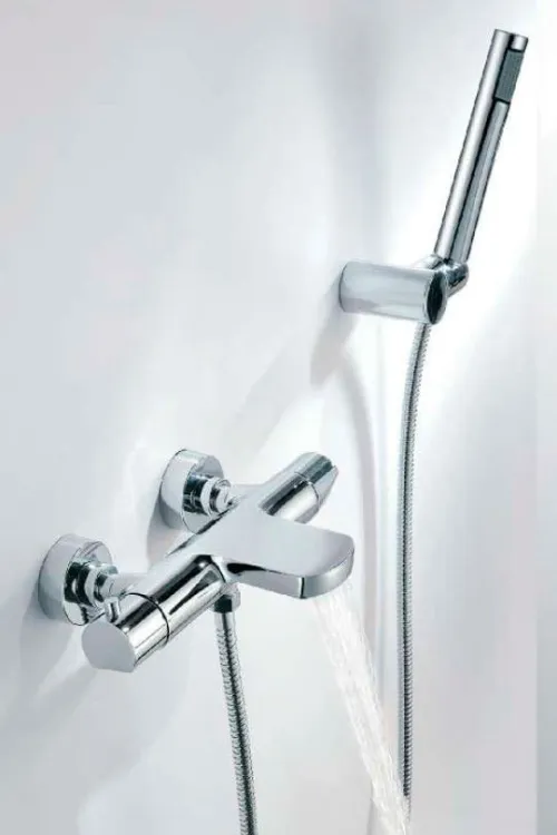 Bateria wannowa termostatyczna ścienna Sapho Kimura KU292 chrom