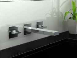 Bateria umywalkowa podtynkowa z wylewką 20 cm Kohlman Nexen QW193U chrom
