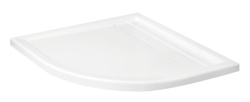 Brodzik półokrągły 90x90x6,5cm Schedpol Camparo 3.084 R55