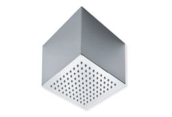 Deszczownica natryskowa kwadratowa 20 cm stalowy Sphera Sidney SD3820003CR