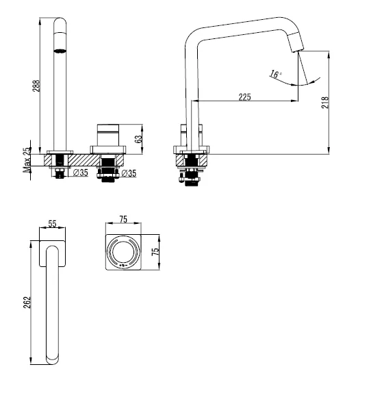 Bateria kuchenna elektroniczna Sapho Laika LM014 chrom