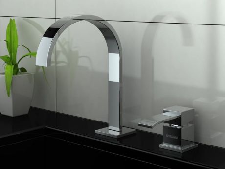 Przejdź do produktu Bateria umywalkowa 2-otworowa Kohlman Axis QB205N  chrom 