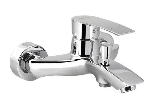 Bateria wannowa z wylewką i przyłączem do węża Sapho Trevia TN010 chrom