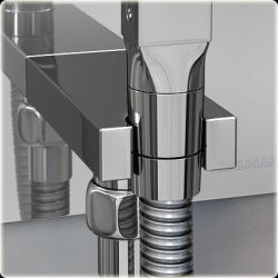 Bateria bidetowa bidetka Kohlman Axis QW138N chrom