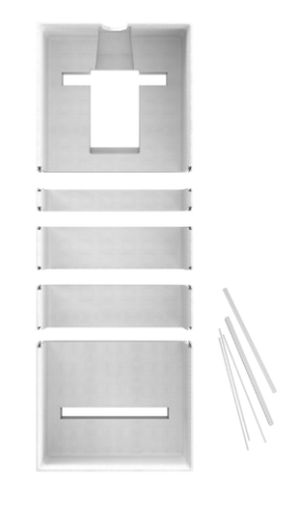 Przejdź do produktu Nośnik styropianowy do wanny prostokątnej 150x70x55cm do zabudowy kaflami Schedpol 1.028/W 150cm