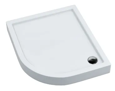Brodzik półokrągły 100x80x14cm Schedpol Competia 3.0172 R55 prawy