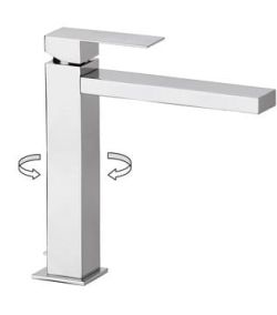 Bateria kuchenna wysoka 24 cm Sapho Latus 1102-19 chrom