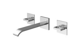 Bateria umywalkowa podtynkowa z wylewką 20 cm Kohlman Nexen-S SQW193U chrom