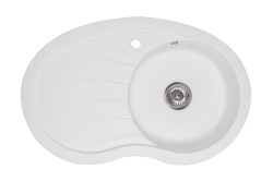 Zlewozmywak granitowy jednokomorowy 85x55 cm Darfor DG001