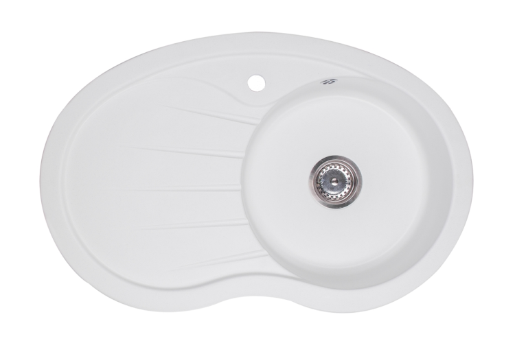 Zlewozmywak granitowy jednokomorowy 85x55 cm Darfor DG001