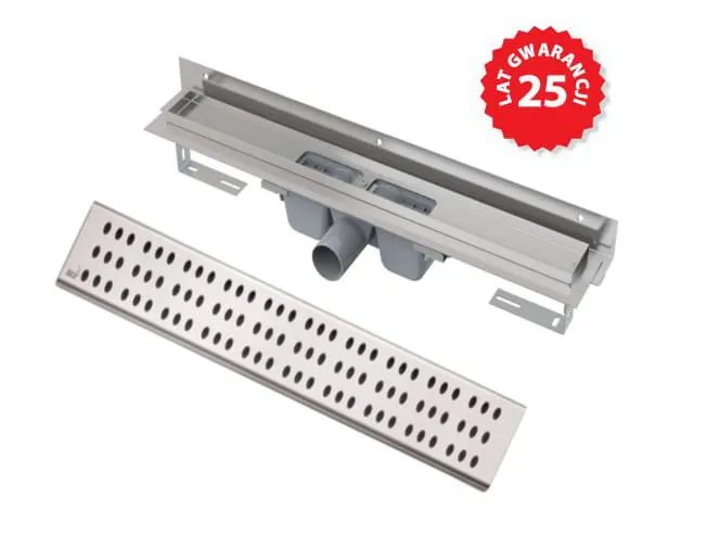 odpływ 80cm z rusztem Cube Alcaplast