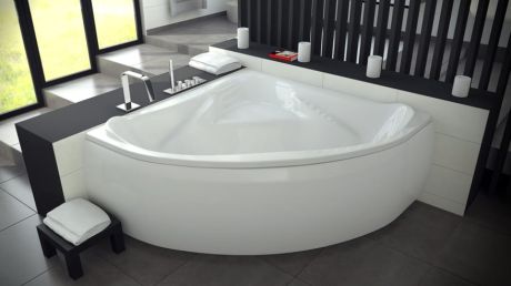Przejdź do produktu Wanna narożna 134x134 cm Besco Ewa #WAE-135-NS