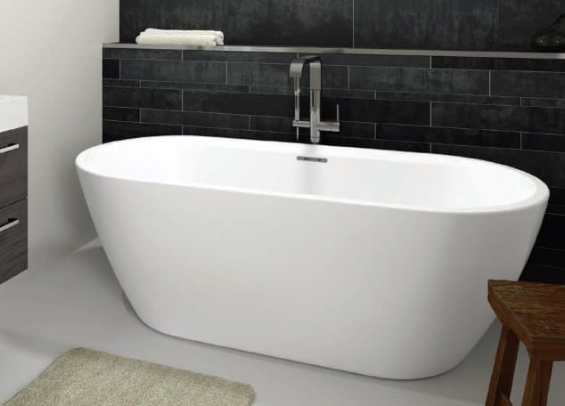 Wanna wolnostojąca 180x80 cm Riho Inspire B085001005 biały połysk