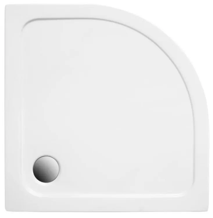 Brodzik półokrągły kompaktowy 80x80 cm Standard 2 Polimat 00787