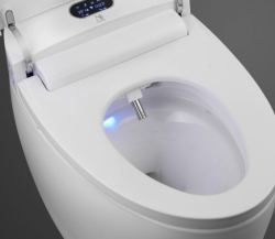 Elektroniczna toaleta WC myjąca stojąca Major&Maker LUXURIOUS biały - podświetlenie wnętrza