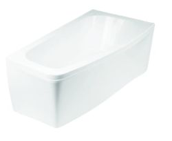 Wanna asymetryczna 150x80 cm Besco Luna 150 prawa