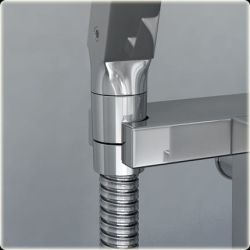 Bateria wannowa wolnostojąca Kohlman Axis QF1165N chrom