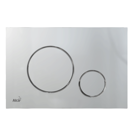 Przejdź do produktu Przycisk sterujący do spłuczki podtynkowej chrom mat Alca M672