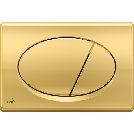 Przejdź do produktu Przycisk spłukujący złoty połysk Alcaplast M75