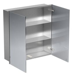 Szafka łazienkowa do zabudowy 60x60x15 cm z obustronnie lustrzanymi frontami MCJ SPSES6060