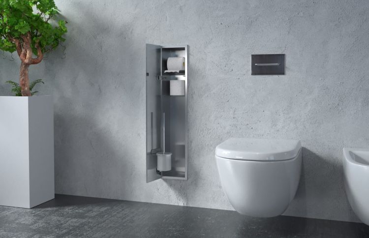 Szafka łazienkowa na akcesoria do zabudowy 18x82,5x15 cm MCJ PWDWC800