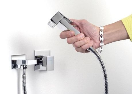 Przejdź do produktu Bateria podtynkowa z prysznicem bidetowym Sapho Bidetset03-Latus