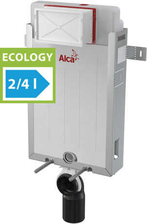Przejdź do produktu Podtynkowy system WC z systemem oszczędnego spłukiwania do zabudowy ciężkiej Alcaplast AM115/1000E