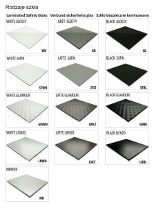 Rodzaj i kolor do wyboru